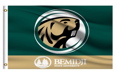 Bemidji State Beavers Flag Outdoor,Outside 3x5 Banner, Double Sided