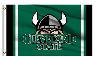 Cleveland State Vikings Flag Outdoor,Outside 3x5 Banner, Double Sided