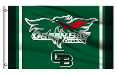 Green Bay Phoenix Flag Outdoor,Outside 3x5 Banner, Double Sided