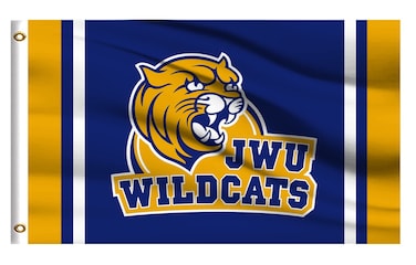 JWU Wildcats Flag Outdoor,John and Wales University Outside 3x5 Banner, Double Sided