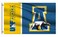 College Flag Outdoor Compatible for Alaska Fairbanks Nanooks,Outside 3x5 Banner, Double Sided