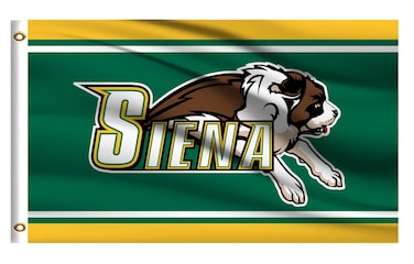 College Flag Outdoor Compatible for Siena Saints,Outside 3x5 Banner, Double Sided