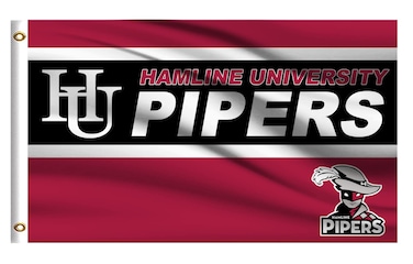 Hamline Pipers Flag Outdoor,Outside 3x5 Banner, Double Sided
