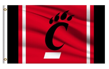 Cincinnati Bearcats Flag Outdoor,Outside 3x5 Banner, Double Sided