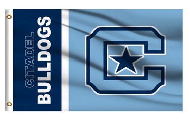 Citadel Bulldogs Flag Outdoor,Outside 3x5 Banner, Double Sided