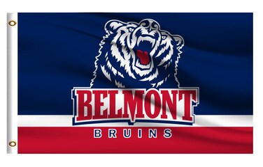 Belmont Bruins Flag Outdoor,Outside 3x5 Banner, Double Sided