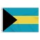 2&times;3 FT Bahamas Flag, Medium 60&times;90 150D Bahamian Outdoor Banner,Double Side Printing American Decor For Patio Garden With Brass Gromment