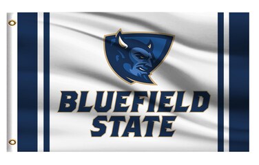 Bluefield State Big Blue College Flag Outdoor,Outside 3x5 Banner, Double Sided