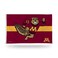 Rico Industries NCAA Minnesota Golden Gophers Maroon with Gold Stripe 3' x 5' Banner Flag Single Sided - Indoor or Outdoor - Home D&eacute;cor