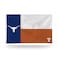 Rico Industries NCAA Texas Longhorns State Flag 3' x 5' Banner Flag Single Sided - Indoor or Outdoor - Home D&eacute;cor