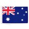 Australia Flag 18'' x 12'' cords - Australian SMALL flags 30 x 45cm - Banner 18x12 in - AZ FLAG