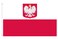 Polish Flag 3x5 Outdoor Double Sided Heavy Duty Durable 3 Ply Poland Flags Banner with 2 Grommets