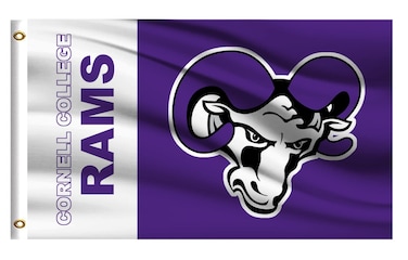 Cornell College Rams Flag Outdoor,Outside 3x5 Banner, Double Sided