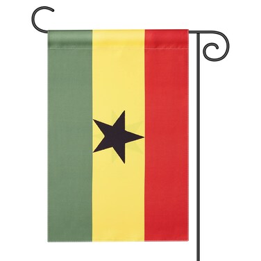 Ghana Flag Ghanaian Garden Flags,International World Country Nation Garden Flags, Celebration Parade Flags,Anniversary Celebration,Indoor and Outdoor Flag, Double-Sided.