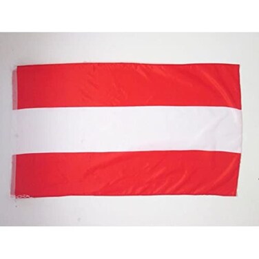 AZ FLAG Austria Flag 3' x 5' for Fans - Austrian Flags 90 x 150 cm - Banner 3x5 ft with Hole
