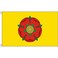 AZ FLAG - Lancashire New County Flag - 3x5 Ft - 100D Polyester County of Lancashire - England Banner with Two Metal Grommets - Fade Resistant - Vivid Colors - 3' x 5' Feet - 150x90 Cm