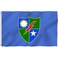 Oersted 75th Ranger Regiment Distinctive Unit Insignia Outdoor Banner Home Garden Flags Decorative Banner 3 X 5 Ft Polyester