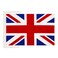 United Kingdom Flag 18'' x 12'' cords - UK - British - England SMALL flags 30 x 45cm - Banner 18x12 in - AZ FLAG