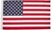 Heath Outdoor Products American Flag - 2.5 x 4 Feet Poly Cotton Flag with Pole Sleeve - Made in The USA - #25303M