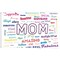 Probsin Mother&#39;s Day Flag 3x5 Ft Double Printed Banner Decorations Multiple Honor Words Backdrop Yard Sign Holiday Party Supplies for Indoor Outdoor Garden Home Porch Welcome Lawn Photography