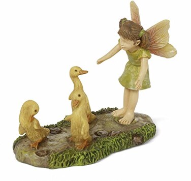 Woodland Knoll Miniature Fairy Garden Wayward Ducks Mg284