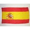Spain Flag 2&#39; x 3&#39; for a pole - Spanish flags 90 x 60 cm - Banner 2x3 ft with hole light polyester - AZ FLAG