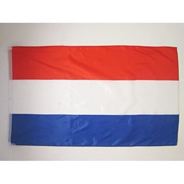 AZ FLAG Netherlands Flag 3' x 5' for Fans - Dutch Flags 90 x 150 cm - Banner 3x5 ft with Hole