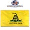 Founding Fathers Flags Gadsden Oxford Poly Home Banner - 3x5&#39; American Heritage Edition - Perfect for Homes, Trucks, Parades, Events, etc!