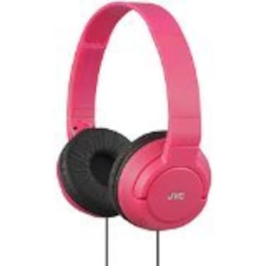 JVC HAS180R The Amazing On-Ear Headphones, Red