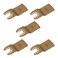 CNBTR 5PCS Multitool Precision Quick Release E Type Carbide Oscillating Tools 75x33mm
