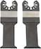 Arrow OSC125JPT-2A Bi-Metal Japanese Tooth Blades for Oscillating Multitools, for Cutting Wood and PVC, 1-3/8 Inch, 2-Pack
