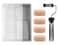 ROLLINGDOG 2 Inch Mini Roller Set - Microfiber Jumbo Mini Roller,Small Paint Roller Tray with Liners