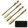 4.0mm 5.5mm 7.0mm 8.0mm Hex Nut Driver Head for 1/4" Drive Drill Screwdrivers Bit Electric Screwgun/Power Drill RC Repair Working 4 PCS