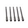 COMOK 150mm/6Inch Long 8mm Metal Magnetic Hexagon Shank Hex Nut Driver Bit Tool 5Pcs