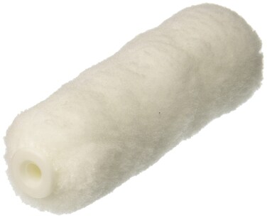 LINZER GIDDS-2492010 Pro Edge Mr101-2 Shed-Free Mini Roller, 3/8 in Nap, 4 in L, Woven Fabric Cover, White