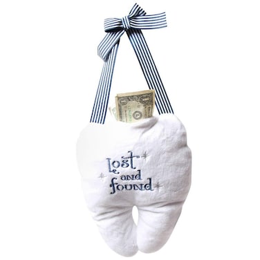 Snuggle Stuffs Tooth Fairy Lost &amp; Found Pillow, Blue