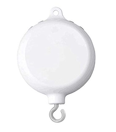 HLEEDUO Baby Crib Mobile Motor，Battery-Operated Baby Mobile Music Box with Download Function，Baby Music Box Spinner Connect Your Phone via Bluetooth,Crib Mobile Motor