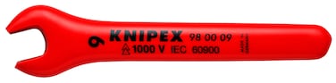 Open End Wrench-1000V Insulated 9 mm