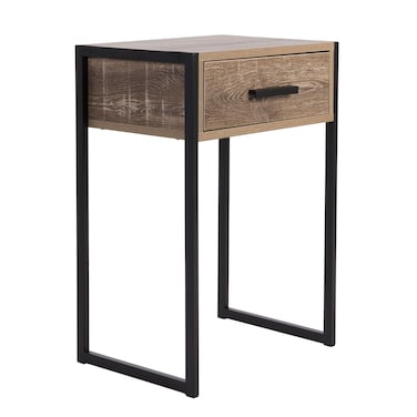 Avalon Home Tribeca Bedside Table, Brown