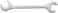 Full Polish Angle Open-End Wrench 15/16