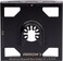 Arrow OSCGB2-1 2 Gang Electrical Box Drywall Cutting Blade for Oscillating Tools, Universal, Fits Most Multitools, Includes Adapter, Makes 4&rdquo; by 3-3/4&rdquo; Hole