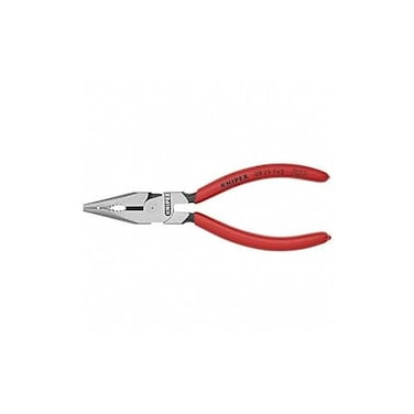 KNIPEX Tools - Needle-Nose Combination Pliers (0821145SBA) , Red