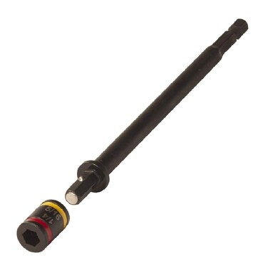 Malco IMSHXLC C-RHEX Cleanable, Reversible 6-inch Magnetic Hex Chuck Driver