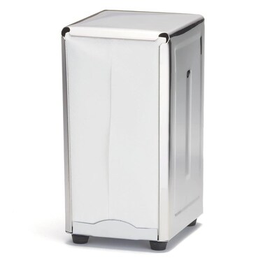 TableCraft 221 S/S Full-Size Double Sided Napkin Dispenser