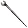 URREA Spud Wrench - 1-7/8" Open-End Structual Alignment Wrench with Offset Handle &amp; Black Oxide Coating - C911A