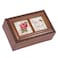 Cottage Garden You Mean The World to Me Woodgrain Rope Petite Music Box Plays That's What Friends are for