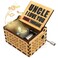 ukebobo Wooden Color Painted Music Box - Uncle I Love You 3000 Music Box, Gift from Nephew or Niece to Uncle, Unique Music Box for Uncle - 1 Set