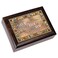Cottage Garden Give All Worries &amp; Cares Earth Tone Jeweled Music Box Plays Tune Amazing Grace