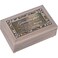 Cottage Garden Granddaughter Brought Such Joy Brushed Pewter Jewelry Music Box Plays Edelweiss