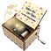 ukebobo Wooden Music Box - You are My Sunshine Music Box, Gifts for Sister, Gifts for BFF,Newest Design Music Box - 1 Set (07)
